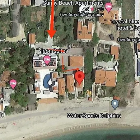 Holiday home Thassos Lovely Maisonette By The Sea